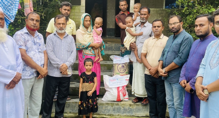 ময়মনসিংহে নিহত মুয়াজ্জিনের পরিবারের পাশে বসুন্ধরা শুভসংঘ